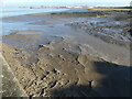 ST4777 : Patterns in the mud at low tide, Portishead by Ruth Sharville