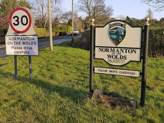 Welcome to Normanton on the Wolds © Alan Murray-Rust :: Geograph ...