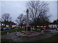 The war memorial in Harpenden