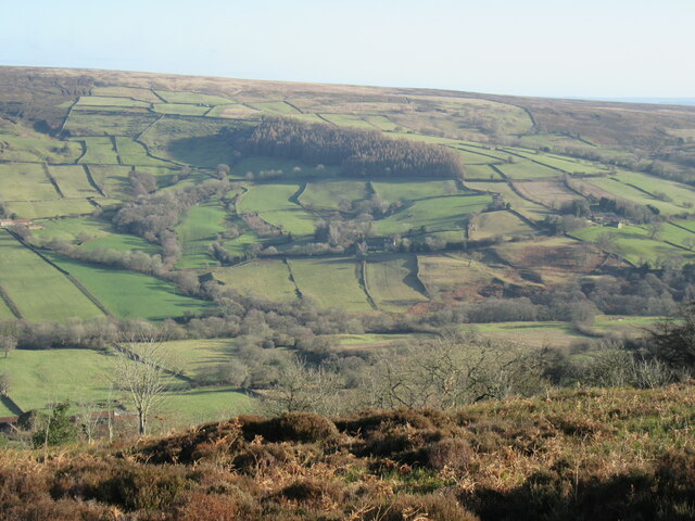 View across Farndale