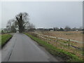 Lane approaching the village