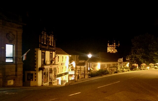 Great Malvern by night