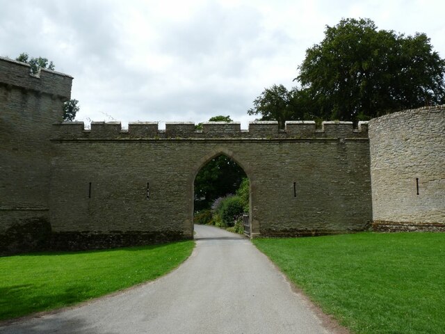 The Gothic Arch at Croft Castle