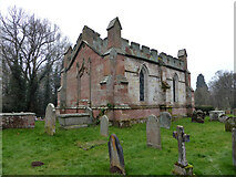 SO8463 : Sandys Mausoleum, St Andrew's churchyard, Ombersley by Chris Allen