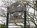 Tollerton village sign