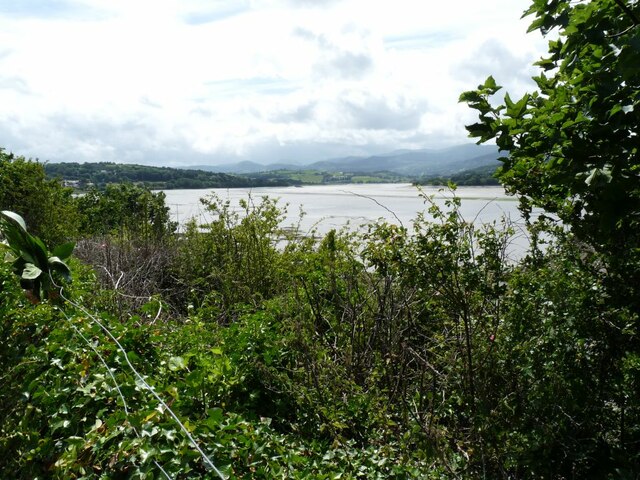 View across the Conwy Estuary from the A470