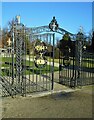 NS2982 : War memorial gates, Helensburgh by Richard Sutcliffe