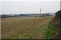 Farmland on the side of Crouch Hill