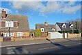 Freckenham: houses on The Street