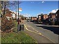 Bus stop, south end of Queen Street, Cubbington