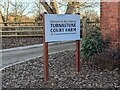 Sign at Turnastone Court