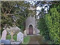 Path to St. John the Baptist church (Newton)