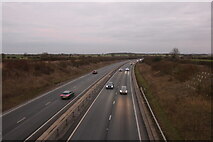 TL1153 : The A421, Green End by David Howard