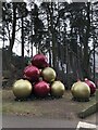 Christmas Bauble Sculpture, Center Parcs