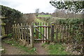 Gated footpath