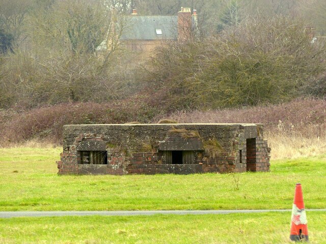 Pillbox at Tollerton Airfield © Alan Murray-Rust cc-by-sa/2.0 ...