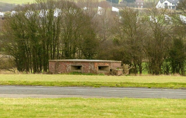 Pillbox at Tollerton Airfield © Alan Murray-Rust :: Geograph Britain ...