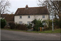 TL1252 : Cottage on Green End Road, Great Barford by David Howard