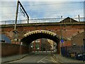 Railway viaduct over Brick Street