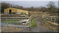 Barn and Bridleway at Hendre Fawr