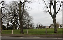 TL1829 : Park by Bedford Road, Hitchin by David Howard