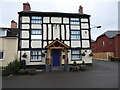 The old Waterloo Arms public house, now a home, in Abermule