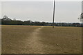 Footpath across field