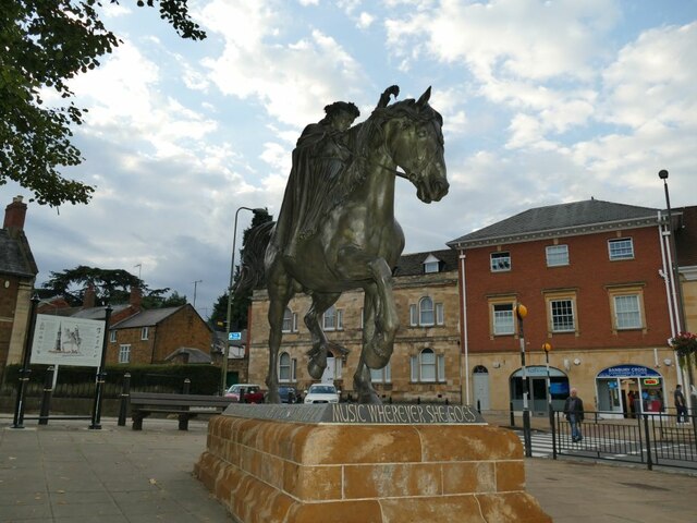 White Horse statue, Banbury (2) © Stephen Craven cc-by-sa/2.0 ...