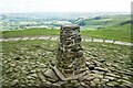 SK1283 : Mam Tor Trig Point by Jeff Buck