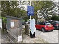 Newly Installed Car Park Pay and Display Machine at Abbotsbury