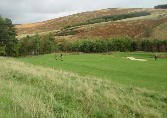 Cardrona Golf Course © Les Hull :: Geograph Britain and Ireland