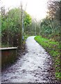 Footpath to Park Way, Droitwich Spa, Worcs