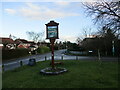 Village sign, Kinoulton