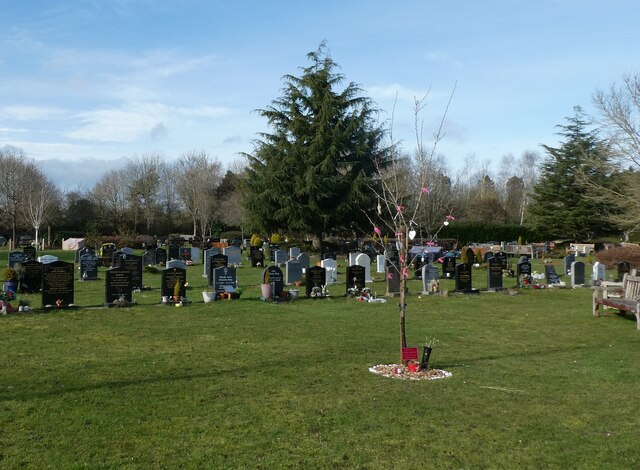 Oakley Green Cemetery: early February... © Basher Eyre cc-by-sa/2.0 ...