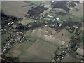 Delting and Thurnham from the air