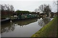 SK1411 : Canal boat Laura May, Coventry canal by Ian S