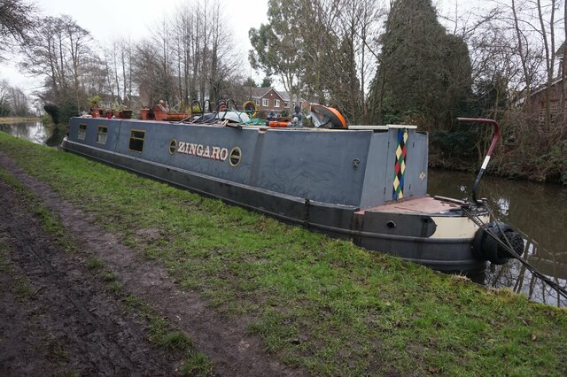 Canal boat Zingaro, Coventry canal