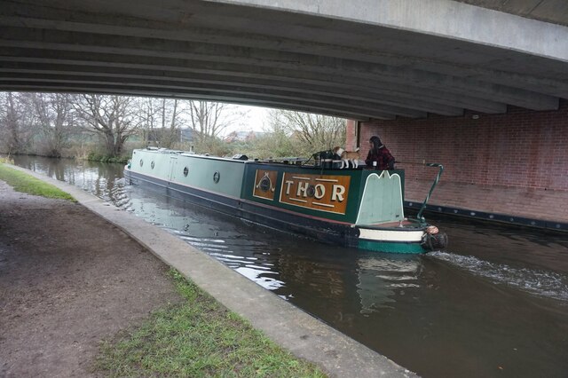 Canal boat Thor, Coventry canal
