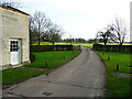 Driveway to Claydon House