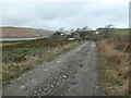 Pennine Bridleway on the access road to Leach Farm