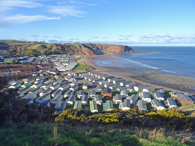 Pease Bay Holiday Park © Adam Ward :: Geograph Britain and Ireland