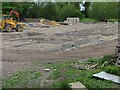 Block work in the footings