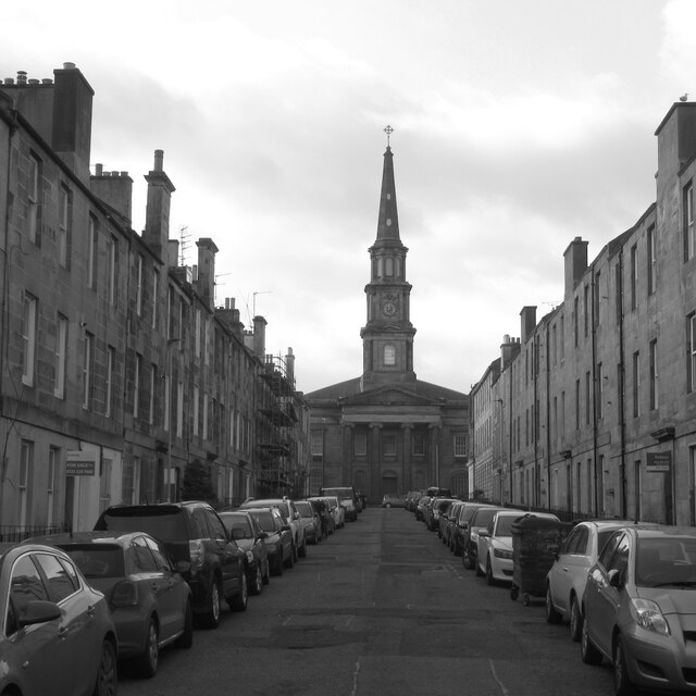 Prince Regent Street, Leith © Richard Webb :: Geograph Britain and Ireland