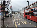 High Road Leytonstone north of London Overground bridge facing south