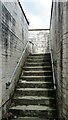 Former Shawforth Station Subway Steps