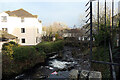 Okement River and weir