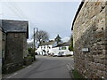 Looking towards the "George" public house, St Briavels