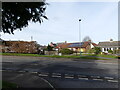 Looking across the B4228 from Hewelsfield Lane, St Briavels