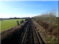 TQ8843 : Railway line seen from Lewd Lane by Marathon