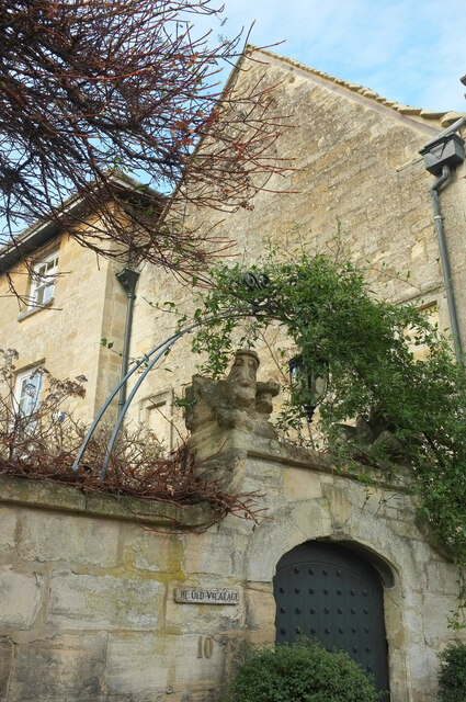 Entrance to The Old Vicarage, Burford